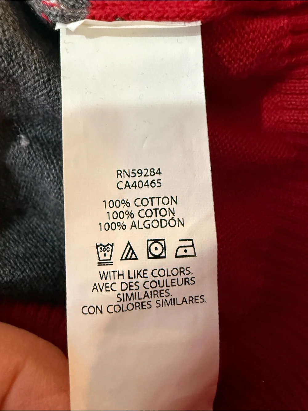The Children’s Place Boys Striped Sweater Size 16 Red Blue Gray Crewneck